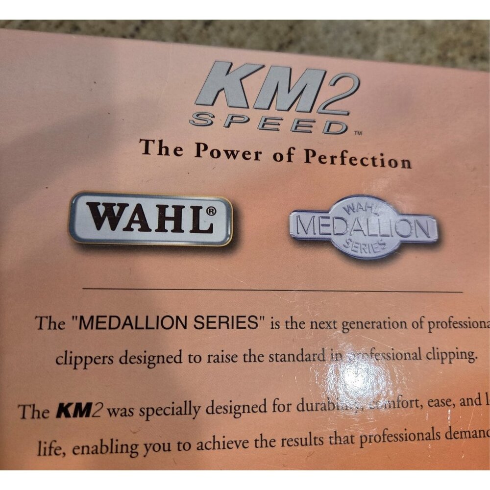 Wahl KM 2 Speed Professional Clippers Model 9757-200 Pet Horse Clipper Grooming - Picture 10 of 14